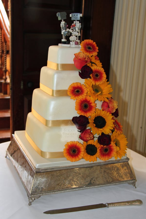 Wedding Cake Ipswich Suffolk – Hintlesham Hall, 11th October 2014