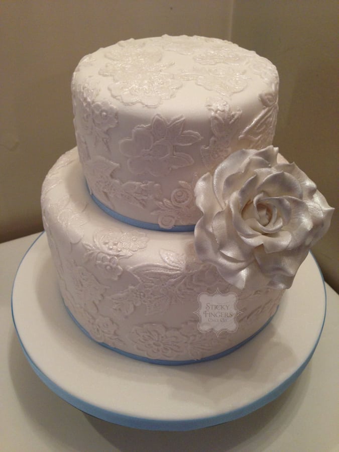 Wedding Cake Leigh on Sea – Sandbank Restaurant, 8th August 2015