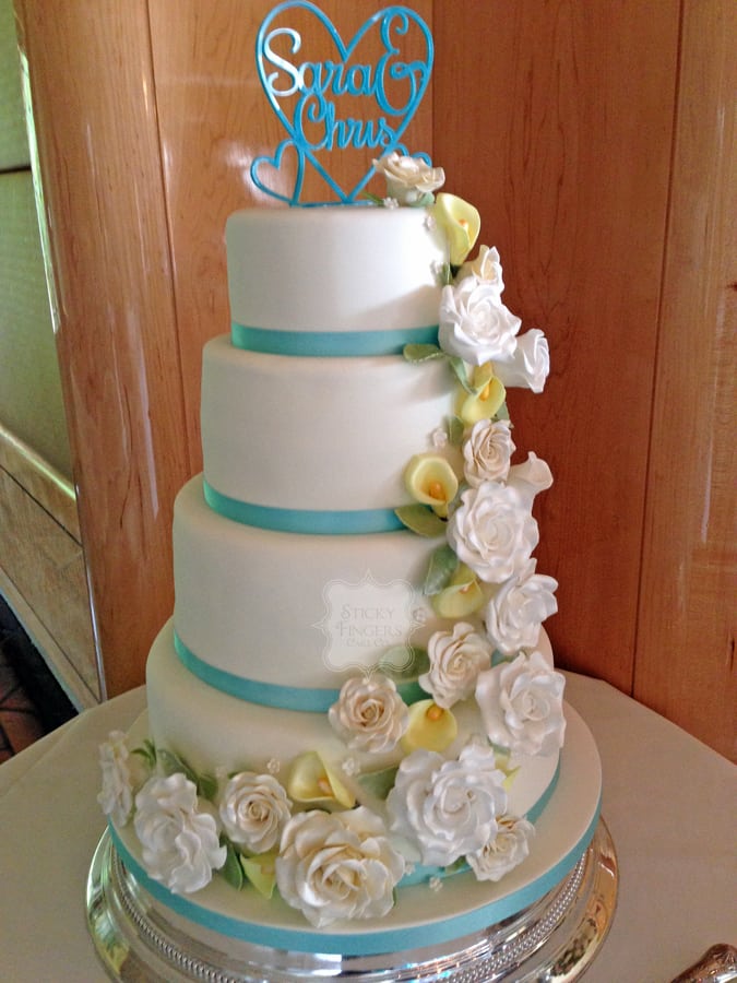 Wedding Cake Brentwood – Friern Manor, 1st August 2015