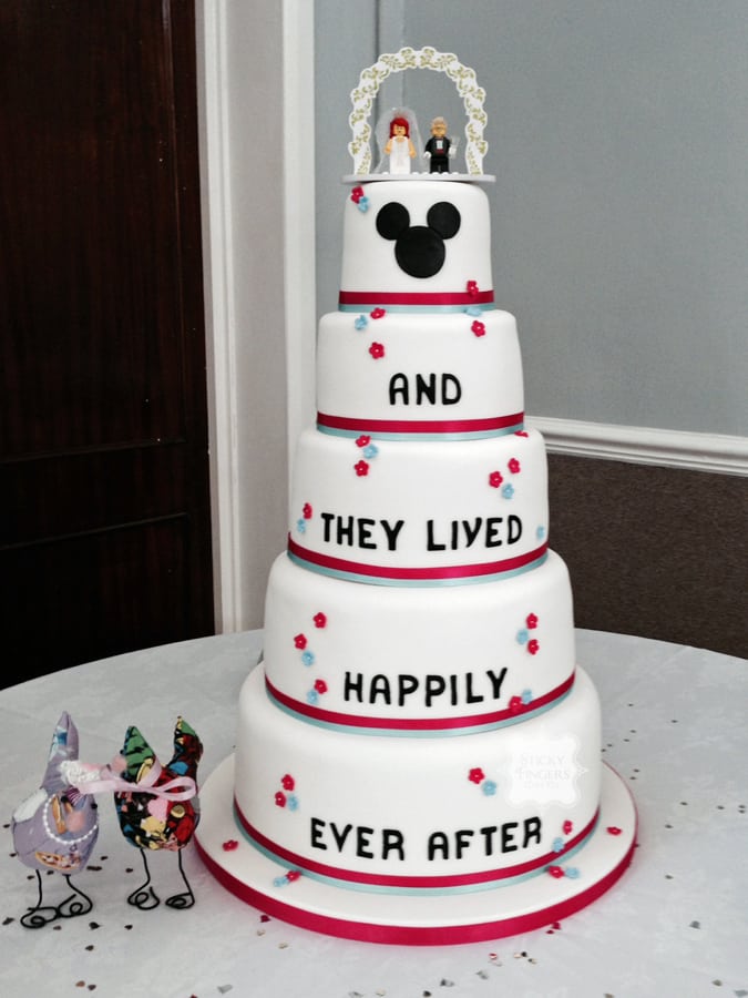 Wedding cake Romford – Stapleford Abbotts Village Hall, 6th June 2015