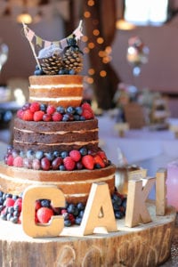 Naked Wedding Cake Suffolk