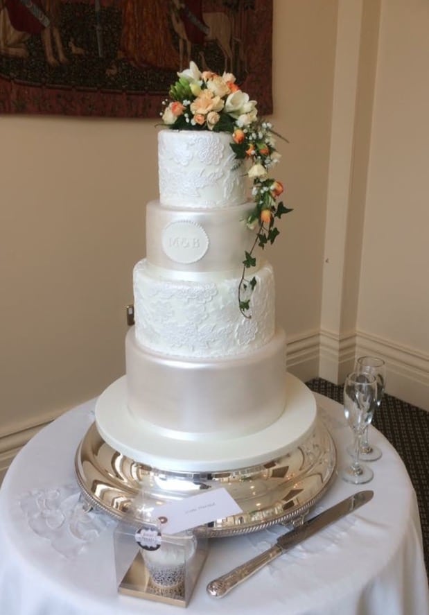 Essex Wedding Cake Iced