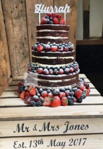 Naked Wedding Cake Essex