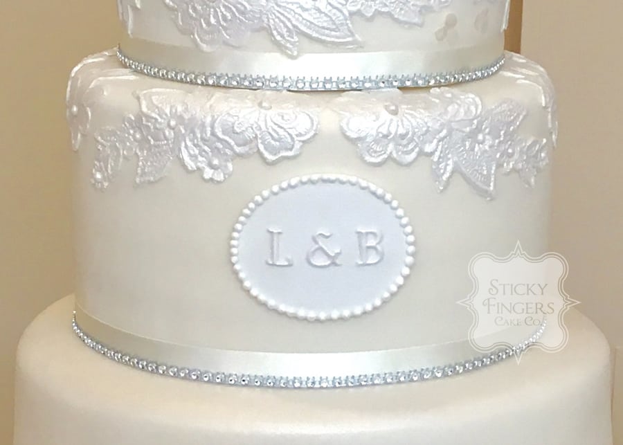 4 Tier Wedding Cake, Rochford, Essex – The Lawn, 27th August 2017