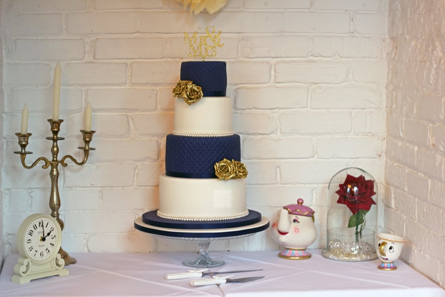 Iced Wedding Cake, Rayleigh – Old Parish Rooms 23rd October
