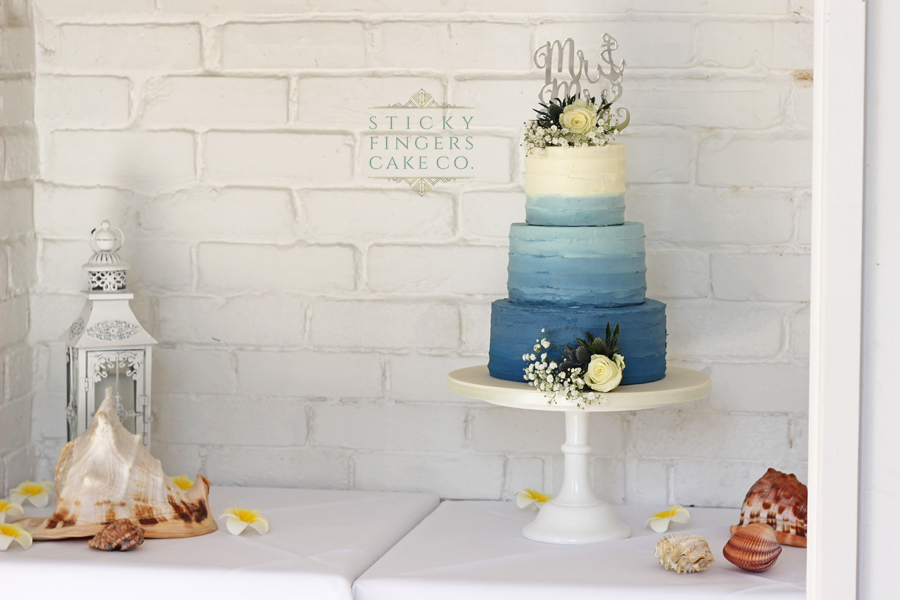 3 Tier Buttercream Wedding Cake, Rayleigh, 28th September 2018