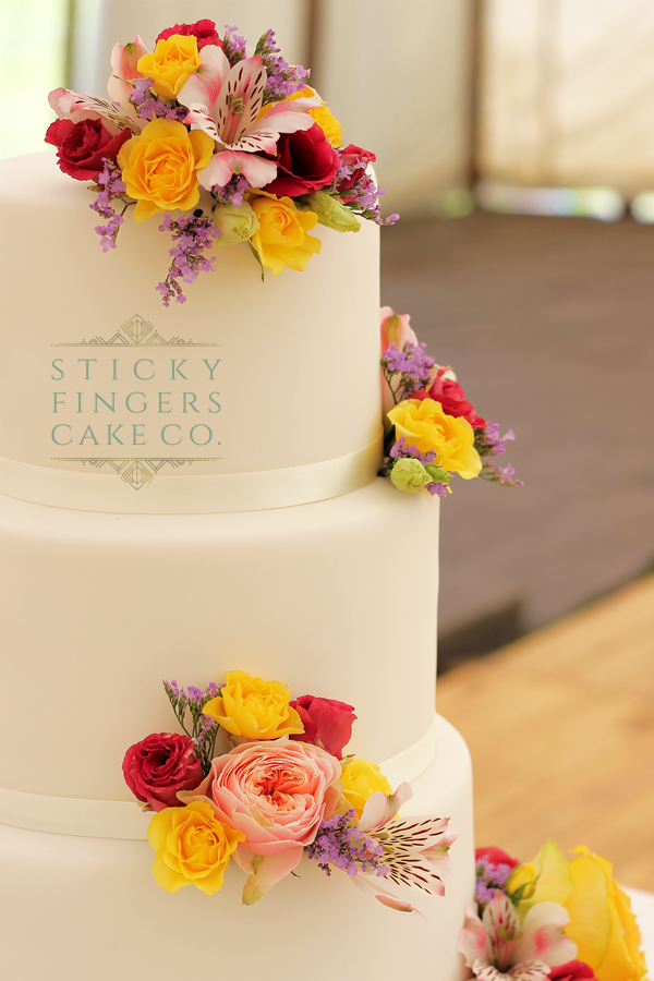 3 Tier Wedding Cake – Benfleet, Essex, 22nd June 2019